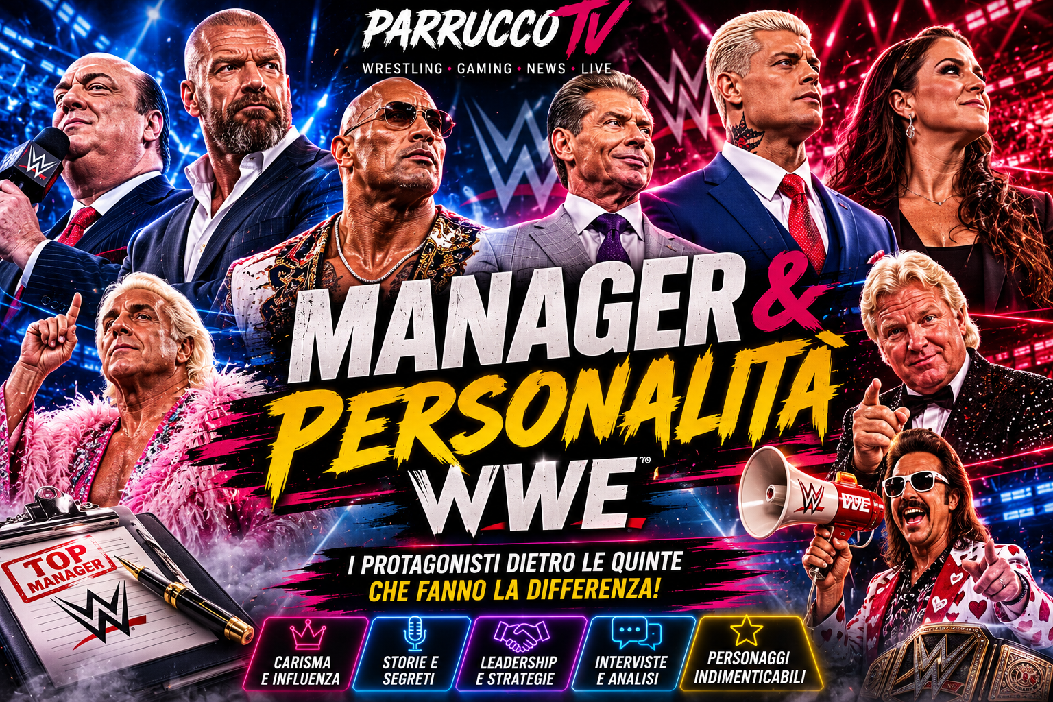 Manager e Personalità WWE