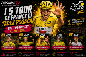 I 5 Tour de France di Tadej Pogačar, dal “peggiore” al migliore