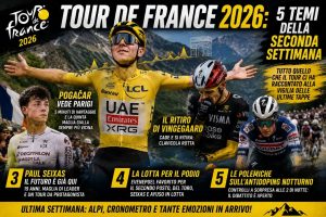 Tour de France 2026: 5 temi della seconda settimana