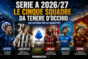 Serie A 2026/27: le cinque squadre da tenere d’occhio