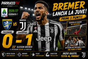 Frosinone-Juventus 0-1: Bremer basta ai bianconeri, ma nel finale che brivido!