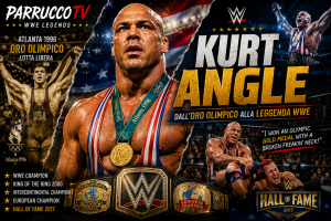Kurt Angle: dall’oro olimpico alla WWE, la storia della Wrestling Machine