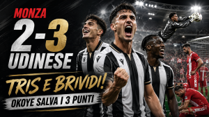 Monza-Udinese 2-3: friulani perfetti nel primo tempo, Varela non basta