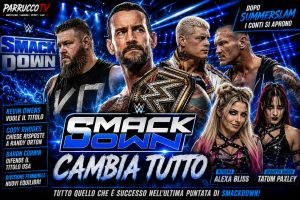 WWE SmackDown: Kevin Owens sfida CM Punk, Alexa Bliss torna e Tatum Paxley sconvolge la divisione femminile