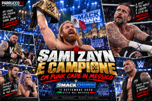 WWE SmackDown 11 settembre 2026: Sami Zayn detronizza CM Punk nel caos di Città del Messico