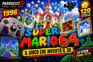 Super Mario 64: il videogioco che ci insegnò a muoverci nel mondo 3D