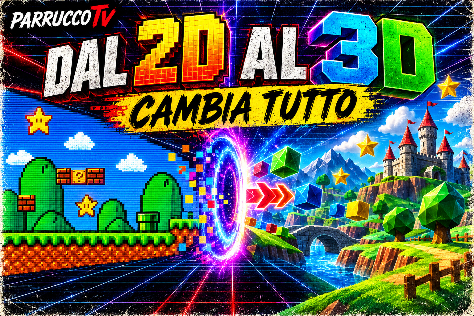 Dal 2D al 3D: la rivoluzione dei platform nel 1996