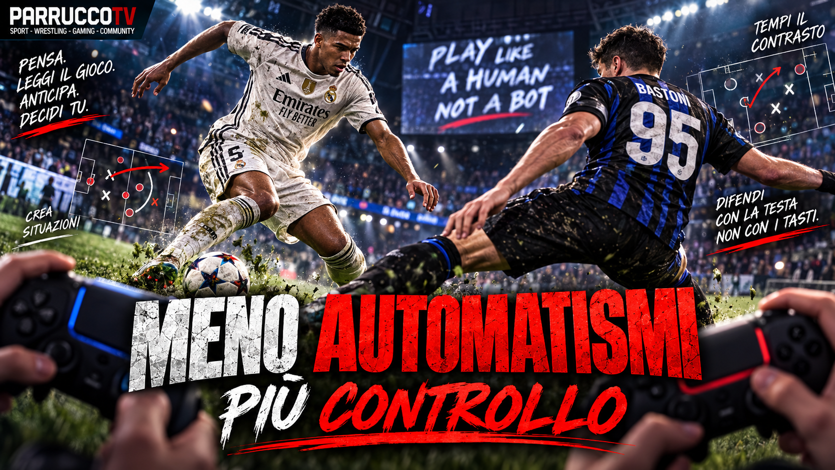 Duello nel gameplay manuale di EA Sports FC 27
