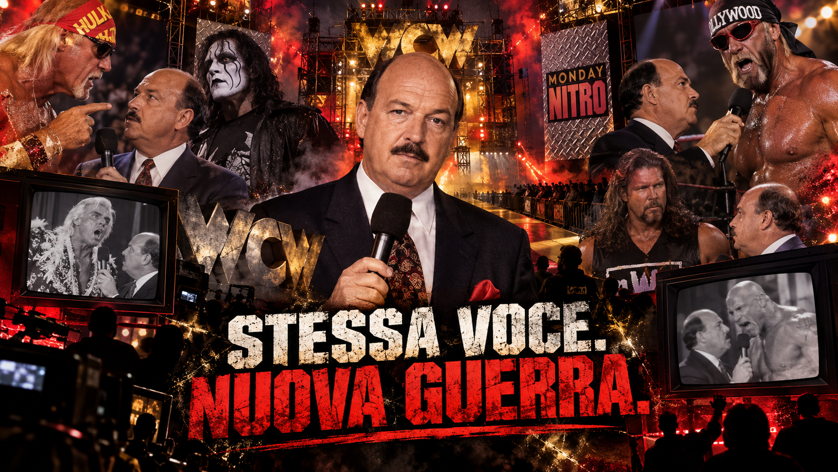 Mean Gene Okerlund negli anni WCW
