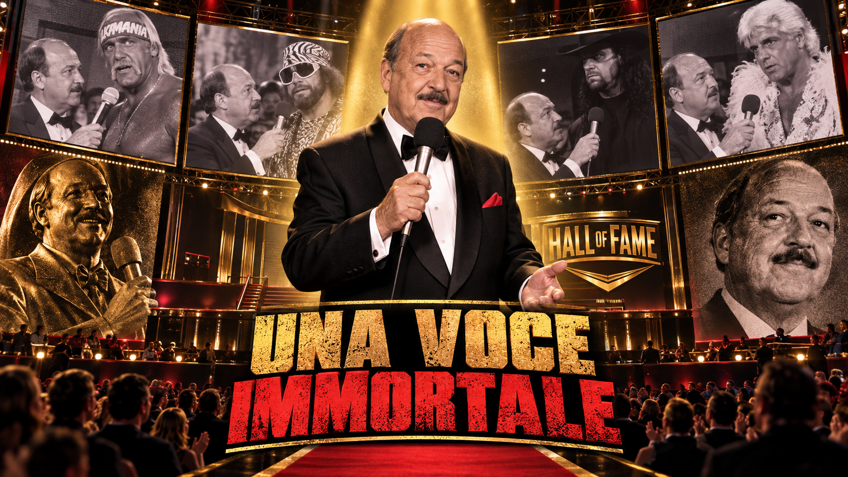Mean Gene Okerlund celebrato nella Hall of Fame