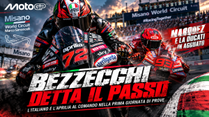 MotoGP Misano, Bezzecchi il più veloce del venerdì