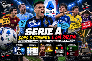 Serie A, 3ª giornata: Inter da pazzi col Napoli, Roma e Lazio volano. Como e Frosinone non sono più sorprese