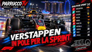 Formula 1 Singapore: Verstappen in pole per la sprint